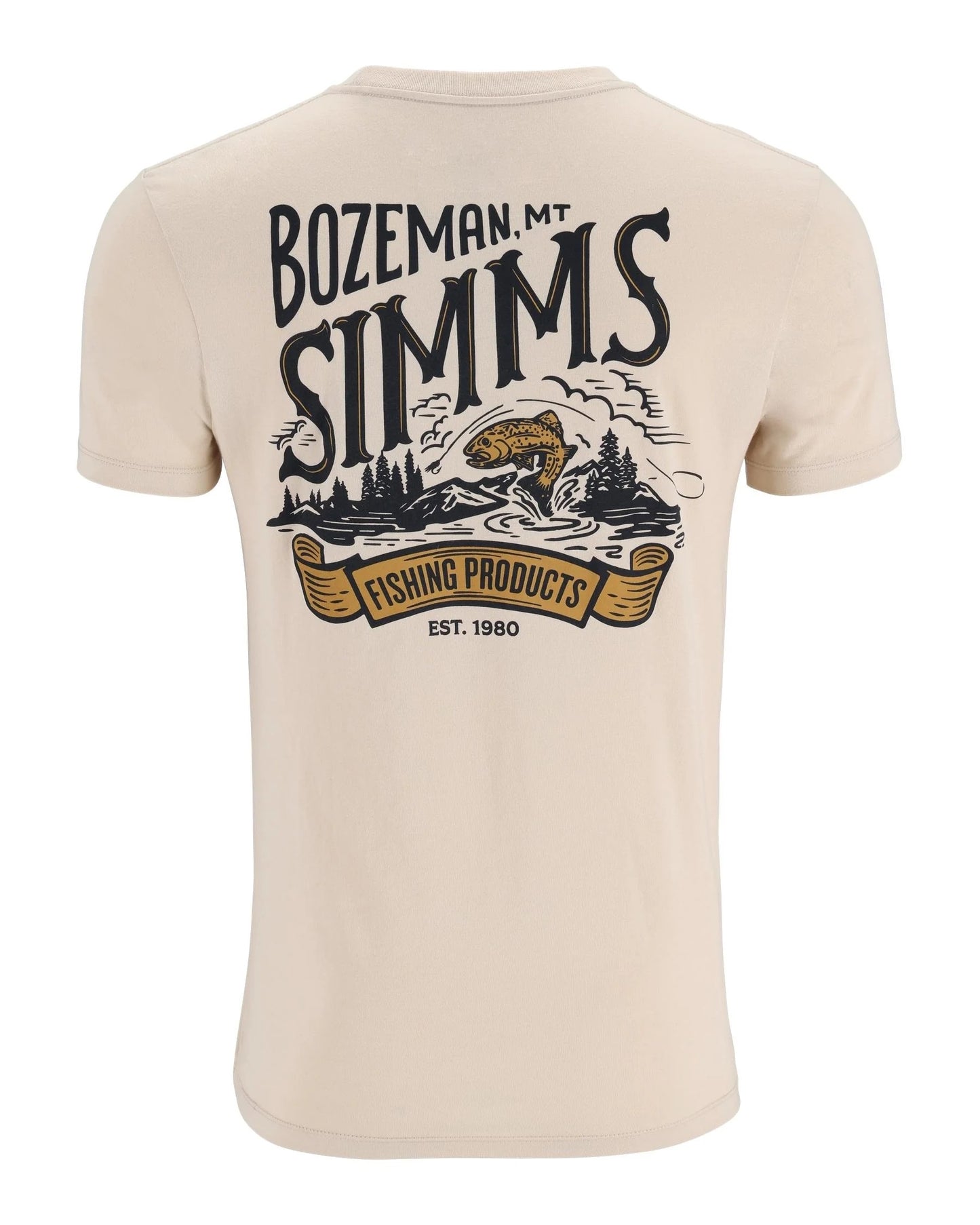 Bozeman Scene T-Shirt- Natural