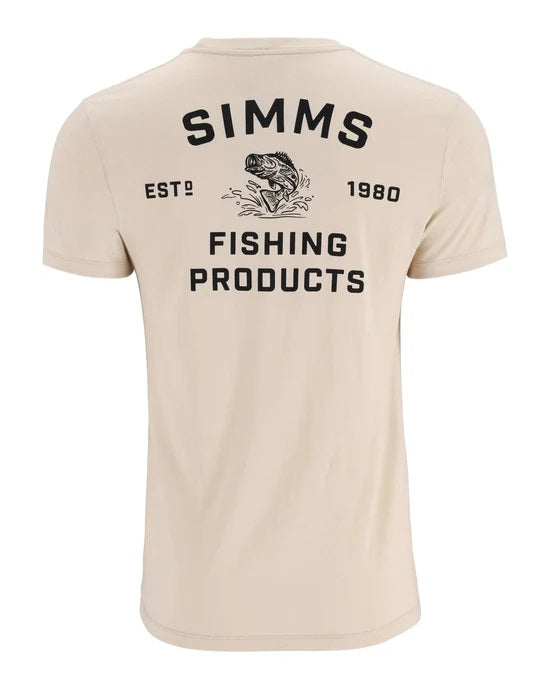 Stacked Bass T-Shirt- Natural