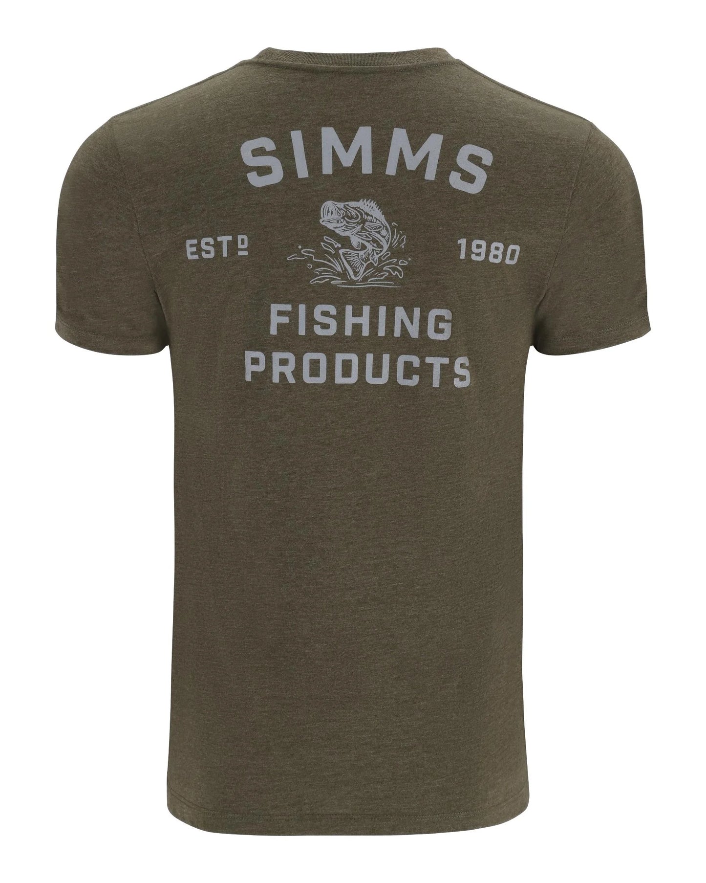 M's Stacked Bass T-Shirt - Military Heather