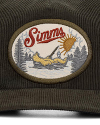 Double Haul Corduroy Rope Cap- Loden