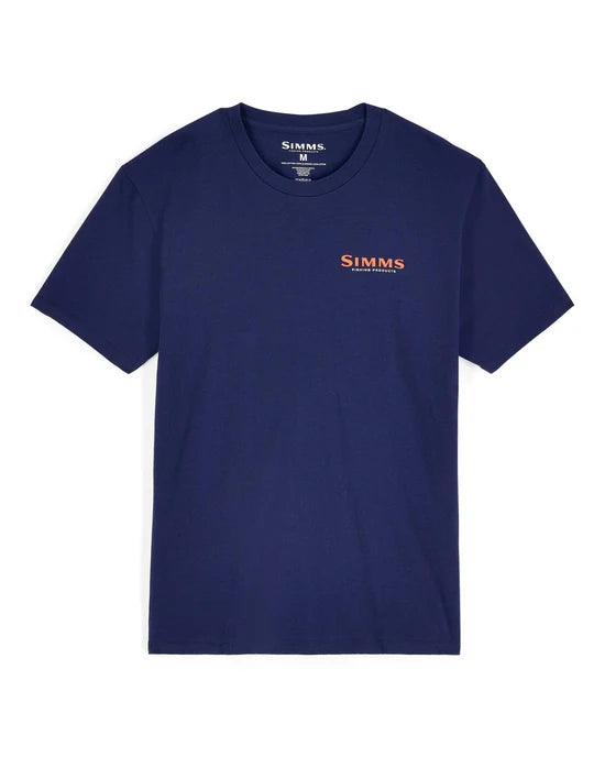 Bass Ruler T-Shirt- Navy