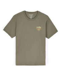 Neon Draft T-Shirt- Army Green