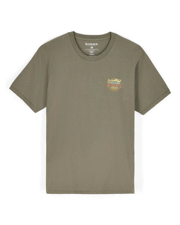 Neon Draft T-Shirt- Army Green