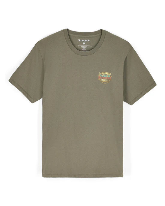 Neon Draft T-Shirt- Army Green