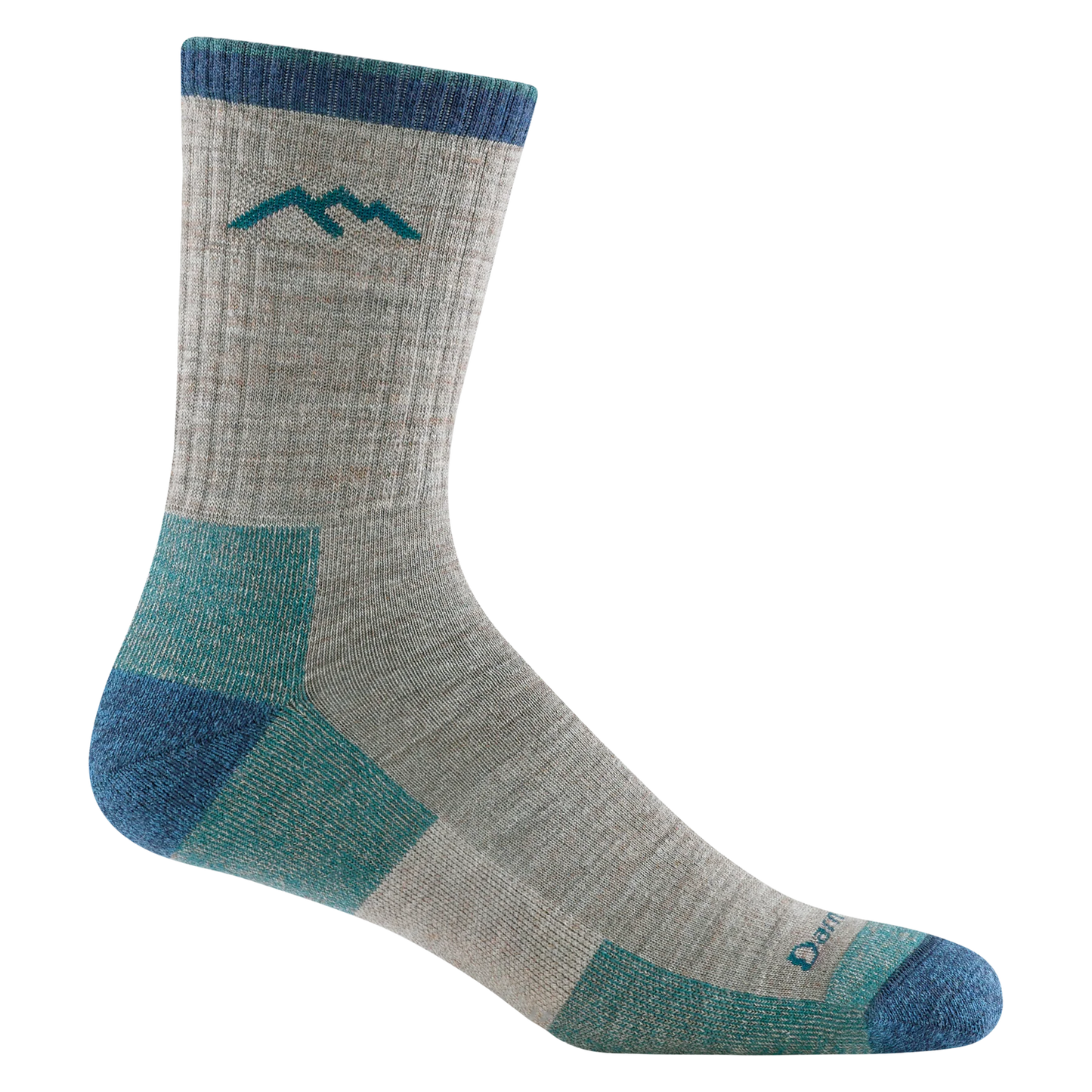 Hiker Micro Crew Midweight Hiking Socks- Rye