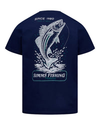 Striper Blitzn T-Shirt- Classic Blue