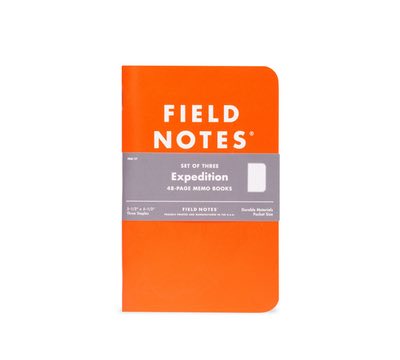 Field Notes- Expedition