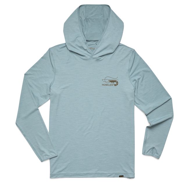 HB Tech Hoodie- Pool Blue