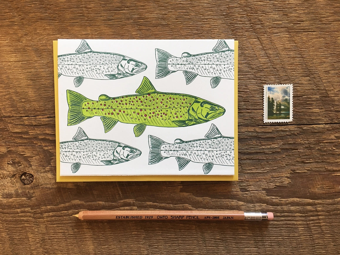 Rainbow Trout Card