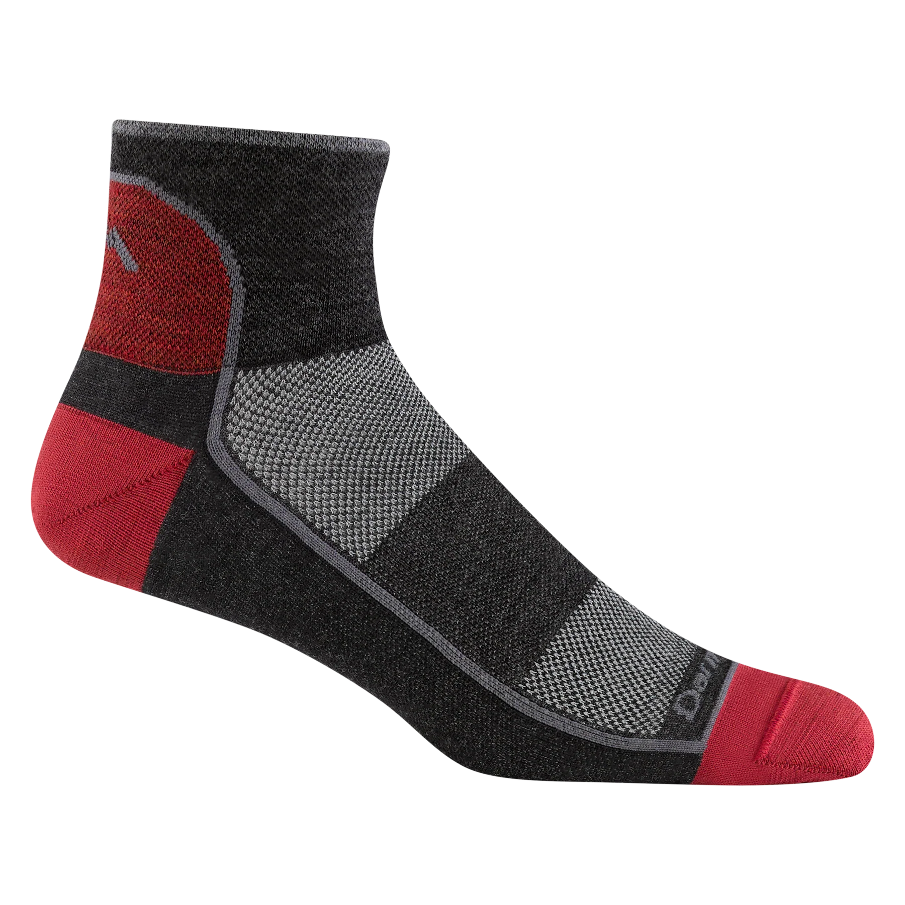 1715 Quarter Lightweight Running Socks- Team DTV