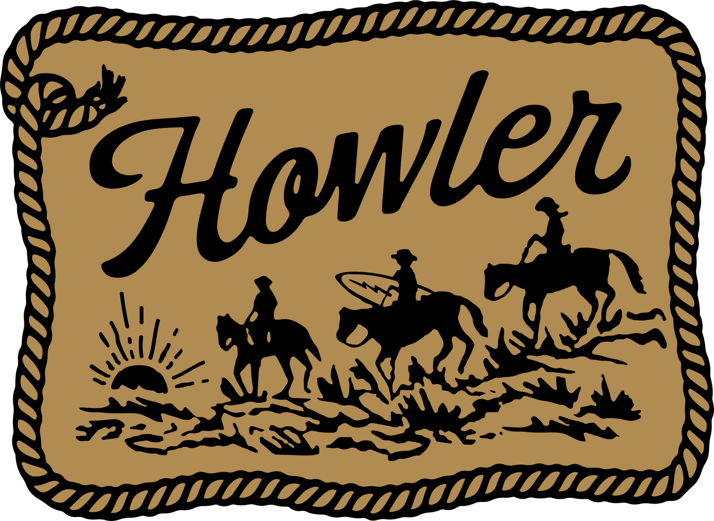 Howler Posse Sticker