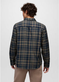 Westbrook Flannel Shirt- Grey Blue