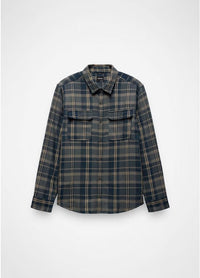 Westbrook Flannel Shirt- Grey Blue