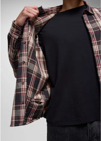 Westbrook Flannel Shirt- Deep Vino