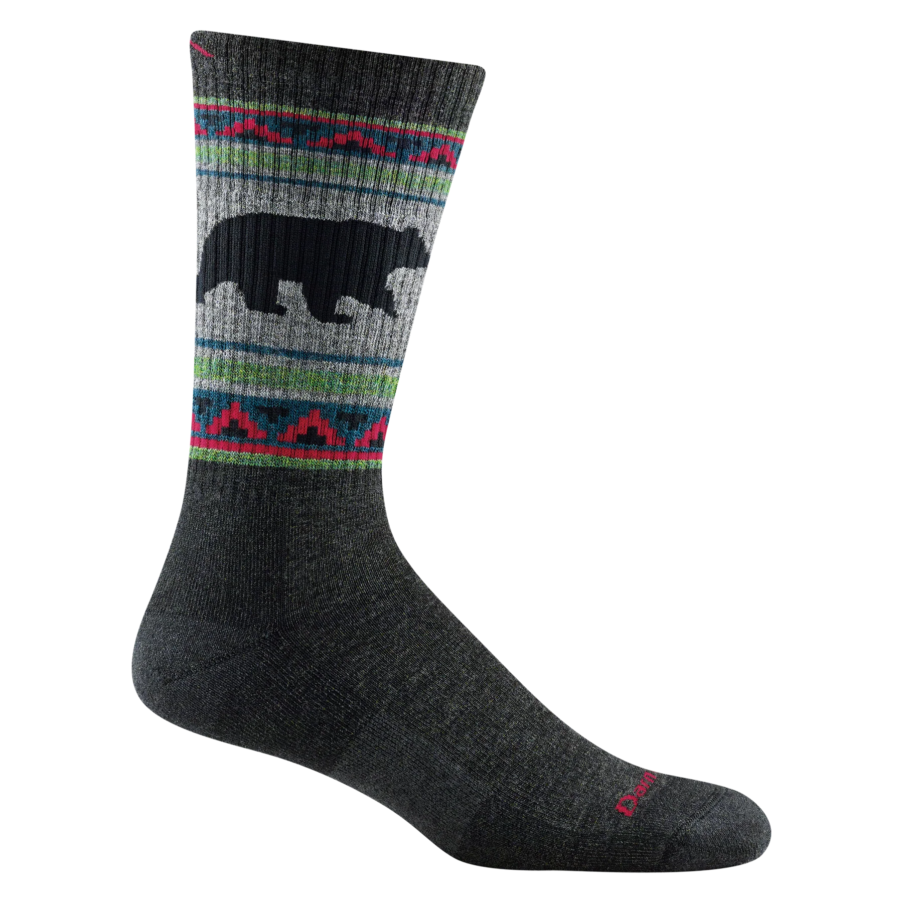 Vangrizzle Boot Midweight Hiking Socks- Charcoal