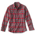 Perfect Flannel Shirt- Cardinal/Gray
