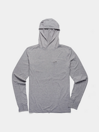 Men's Rockport Hoodie - Heathered Oyster