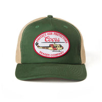 Seager X Coors Banquet Helo Trucker Snapback- Green