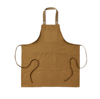 Tin Cloth Apron - Dark Tan