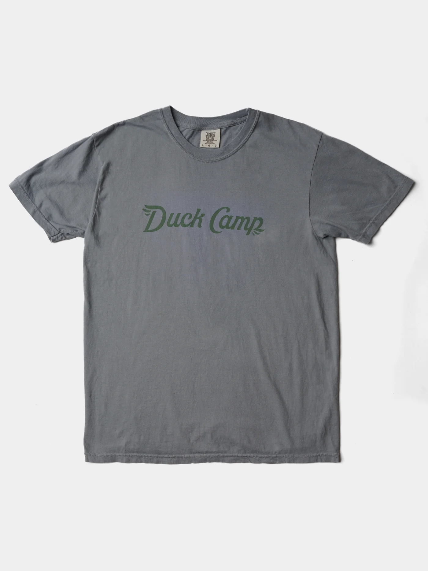 Duck Camp Logo Graphic Tee - Granite