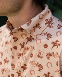 Badlands Traditions Polo- Brown