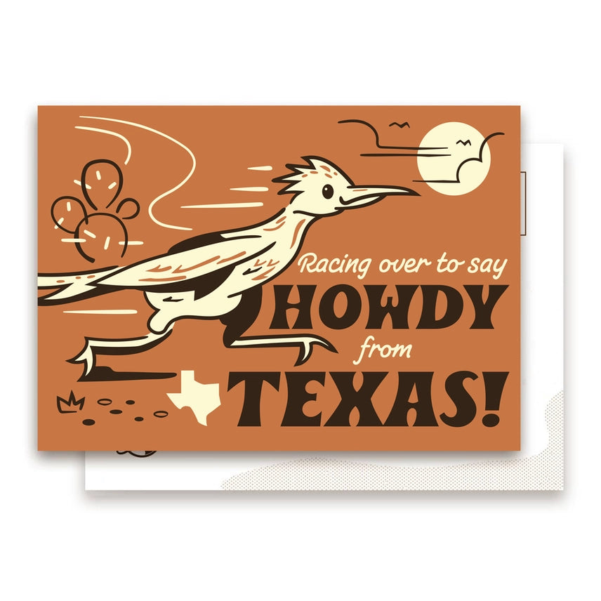 TX Roadrunner Postcard