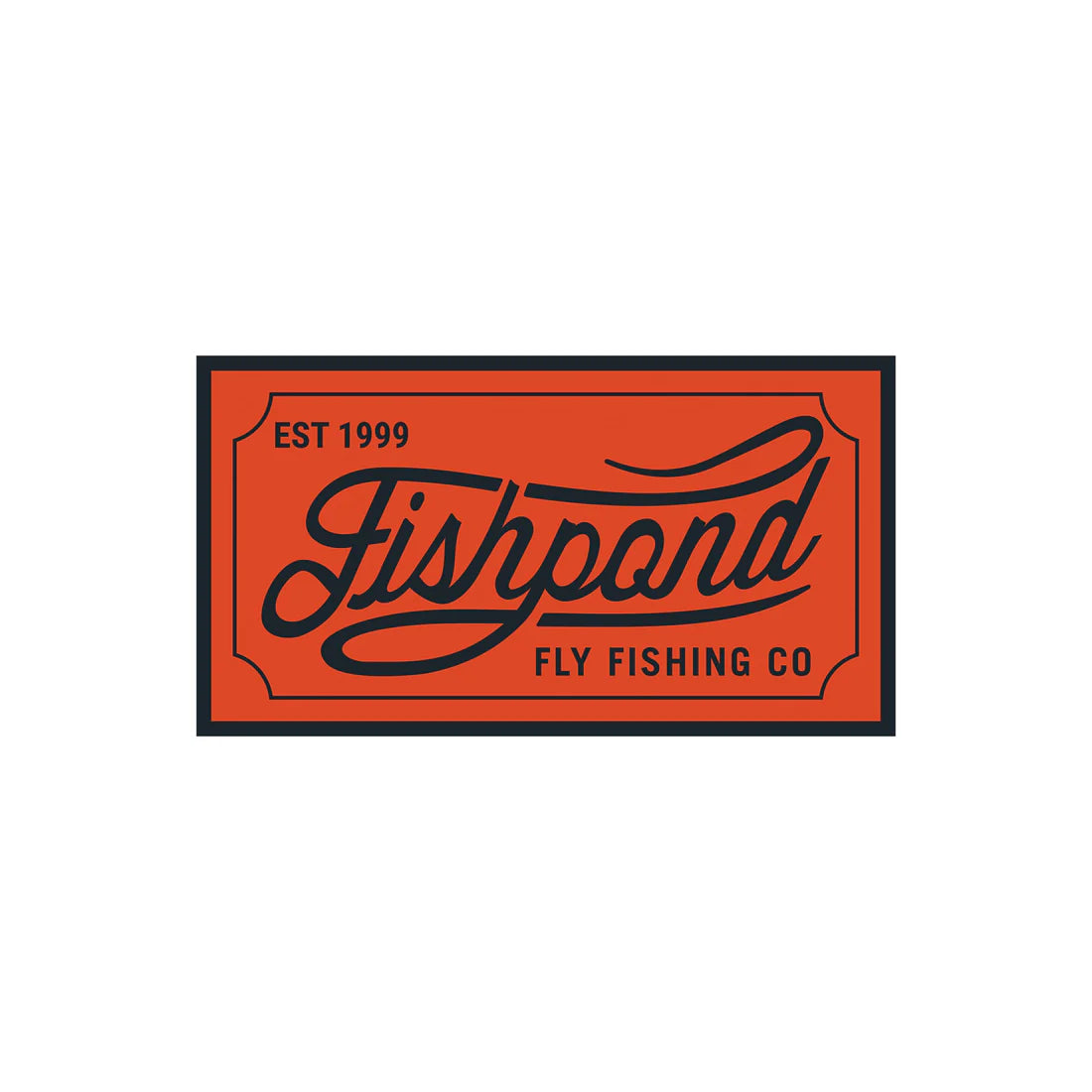 Heritage Sticker - Orange