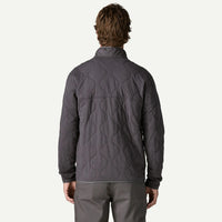 Daily Quilted Snap-T Pullover- Forge Grey