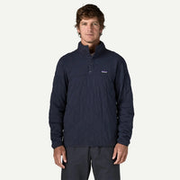 Daily Quilted Snap-T Pullover- New Navy