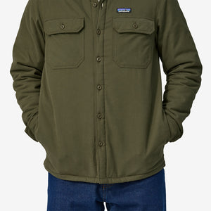 Insulated Fjord Flannel Shirt- Basin Green