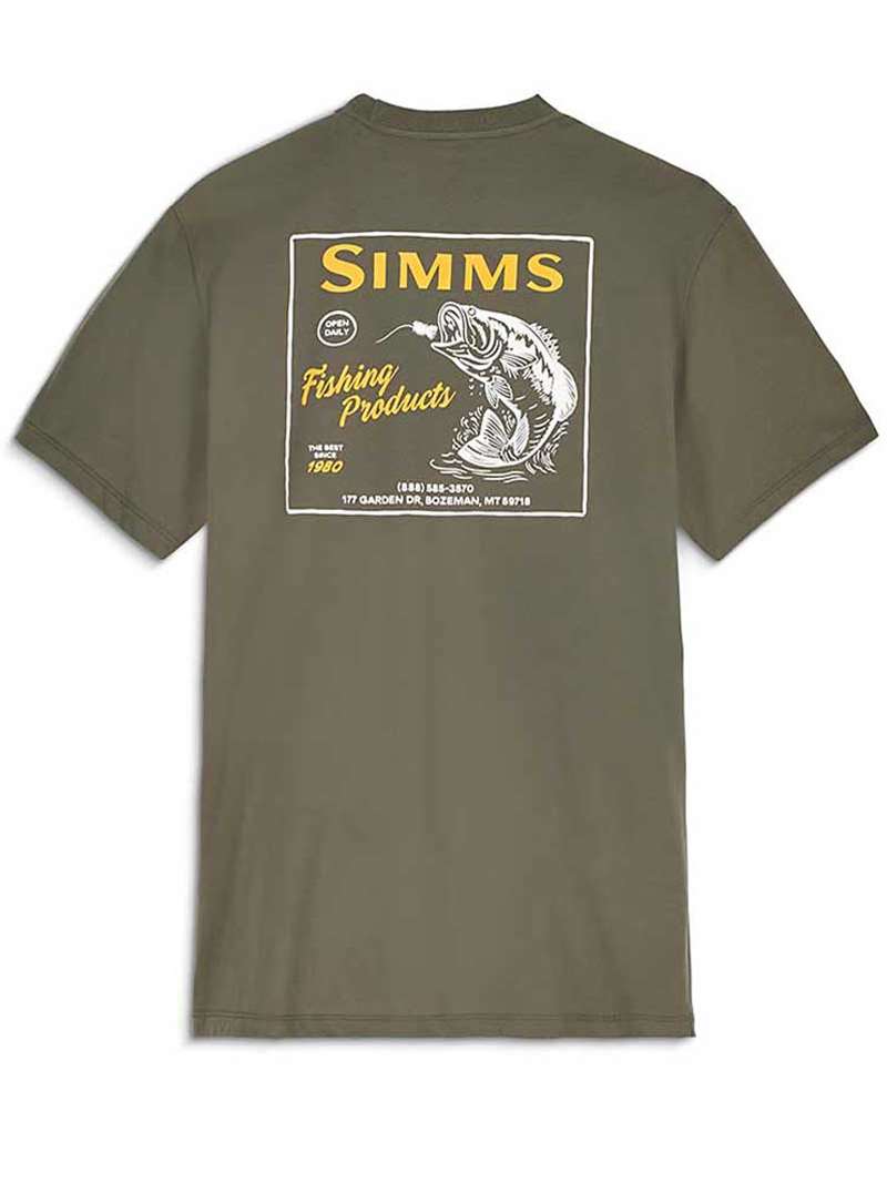 Locals Bass Shop T-Shirt- Loden