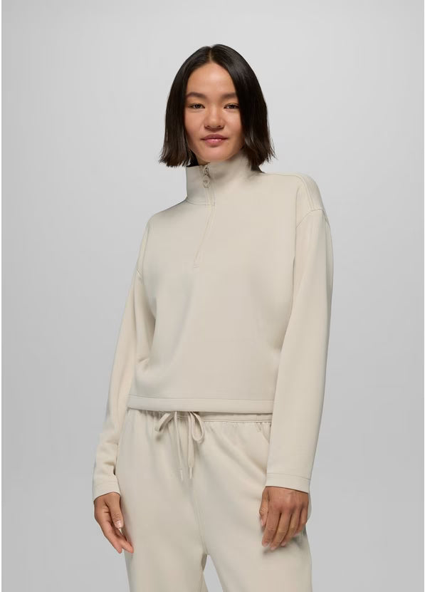 Women's Shea Soft Half Zip - Almond