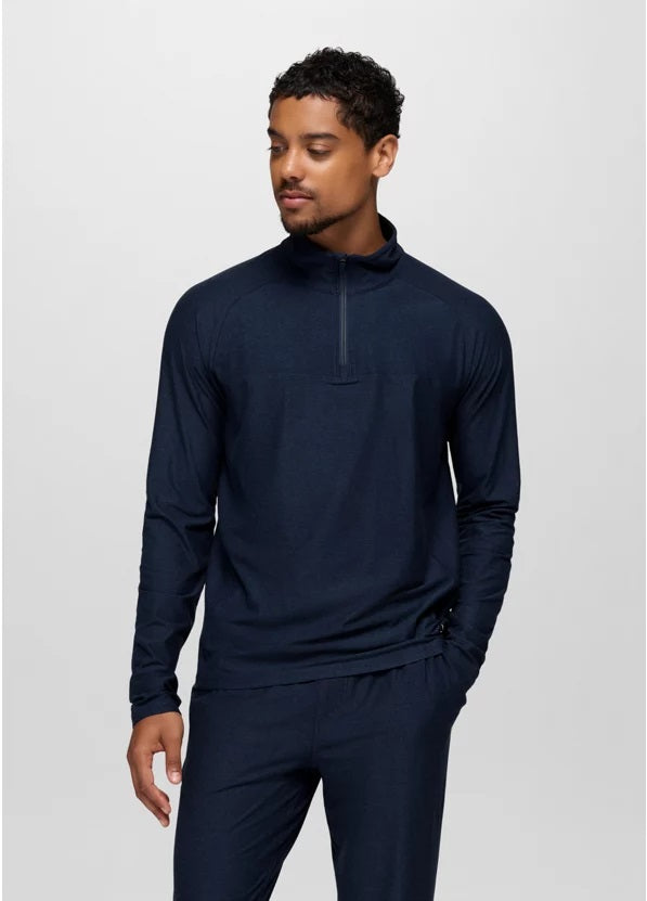 Altitude Tracker LT 1/4 Zip- Nautical Heather