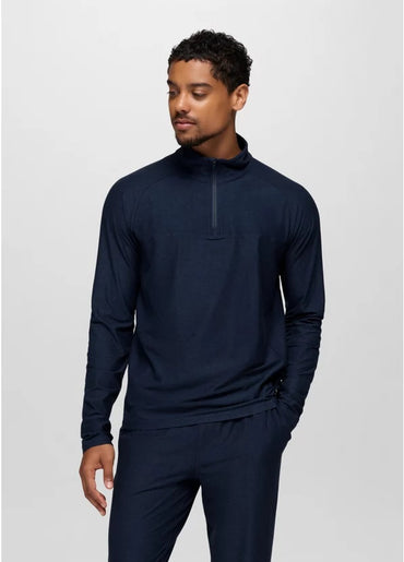 Altitude Tracker LT 1/4 Zip- Nautical Heather
