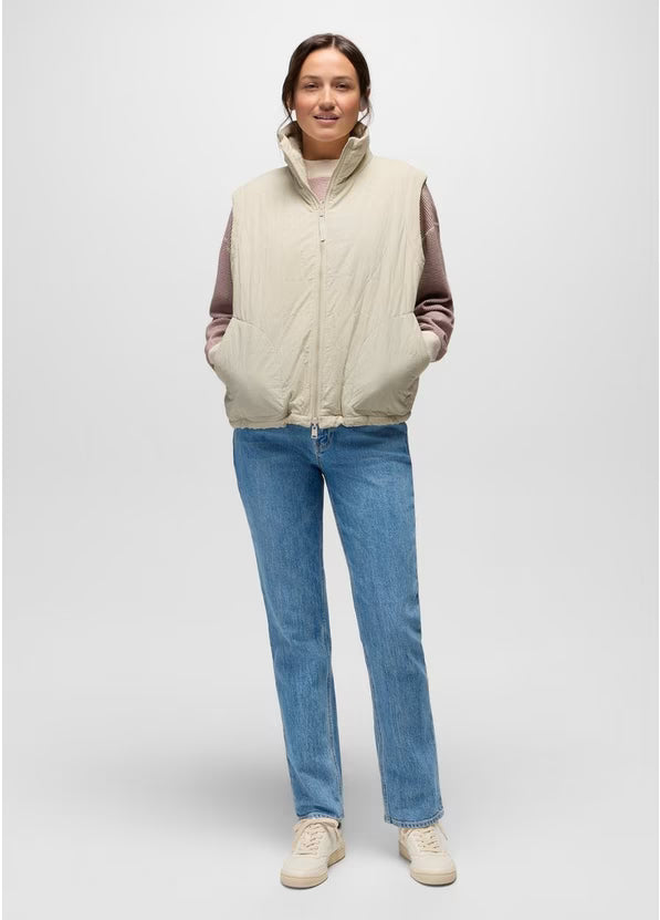 Encinitas Reversible Vest - Beach Pebble