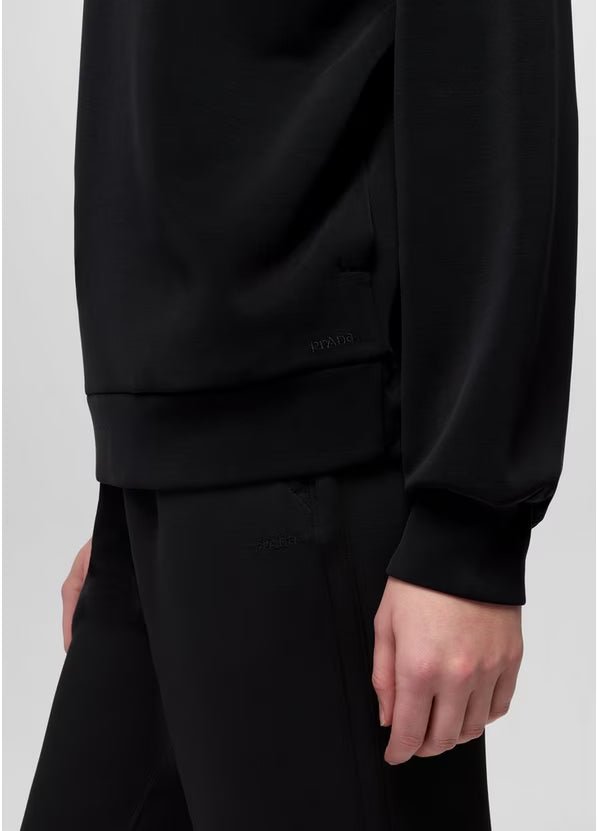 Women's Shea Soft Relaxed Half Zip - Black