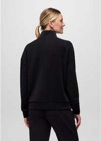 Women's Shea Soft Relaxed Half Zip - Black