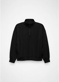 Women's Shea Soft Relaxed Half Zip - Black