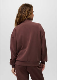 Women's Shea Soft Relaxed Half Zip - Cacao