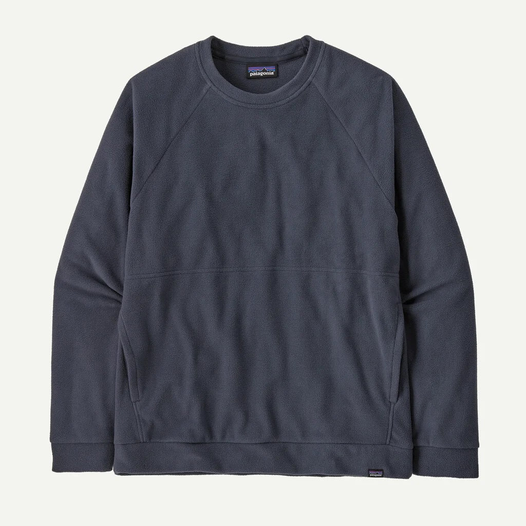 Micro D® Fleece Crewneck Shirt- Smolder Blue