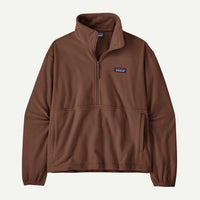 Women's Micro D 1/2 Zip Pullover - Berm Brown
