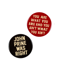 John Prine Button Pack