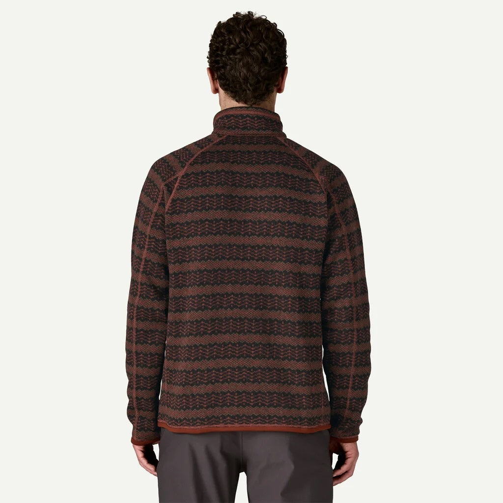 Better Sweater 1/4 Zip- Woven Together/Dried Vanilla