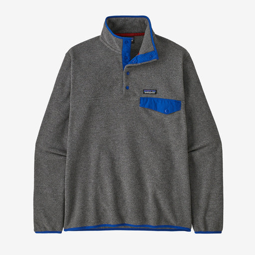 Synchilla Snap-T Lightweight Pullover- Nickel/Passage Blue