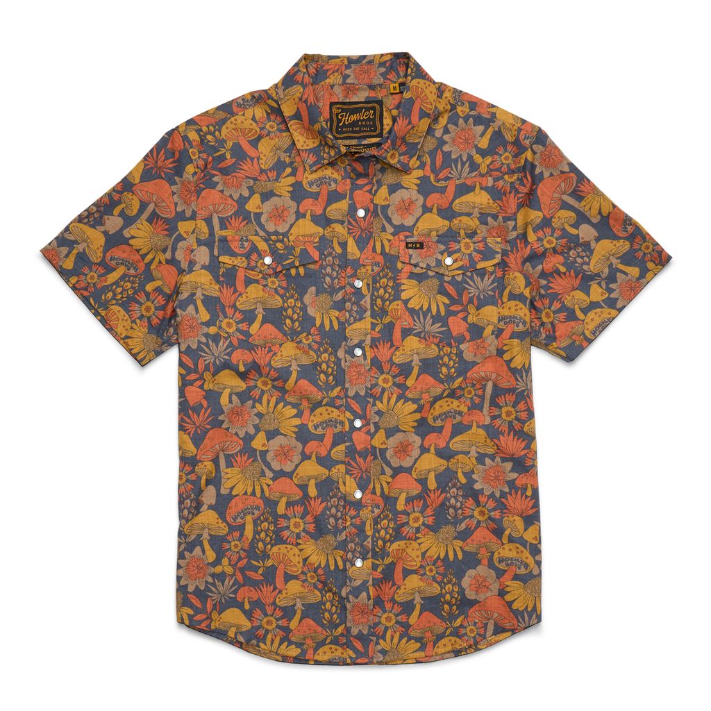 H Bar B Snapshirt- Fungi Forage Nightfall