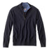 Merino Quarter Zip Sweater 2.0- Navy