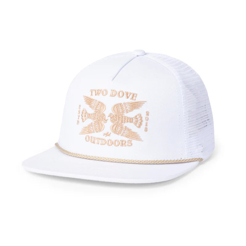 Laredo Five Panel- White/Gold