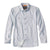 Tech Chambray Plaid Long Sleeve Shirt- Dusty Blue