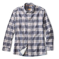 Flat Creek Tech Flannel- Snow/Carbon