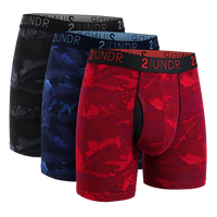 Swing Shift 3PK- Black/Blue/Red Storm